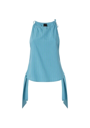 PINKO striped halterneck top - Blue