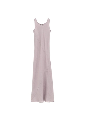 Baserange panelled sleeveless maxi dress - Purple