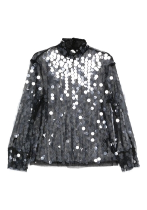 Semicouture sequin-embellished blouse - Black
