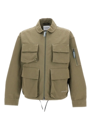and Wander flap pockets zip jacket - Green