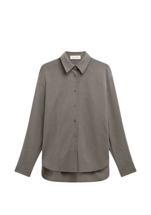 The Frankie Shop Peri buttoned collared shirt - Grey