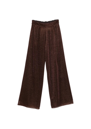 Oséree wide-leg trousers - Brown