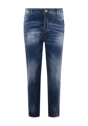 YES LONDON stretch-cotton jeans - Blue