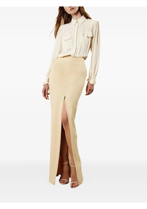 PRONOVIAS PARTY EDIT x Elisabetta Franchi Monica maxi dress - Neutrals