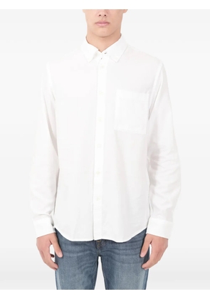 NN07 Arnebd pocket cotton shirt - White