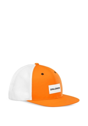 Salomon logo-patch baseball cap - Orange