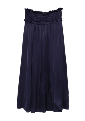 ZIMMERMANN Dream shirred skirt - Blue