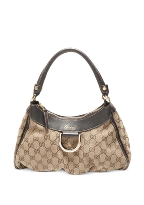 Gucci Pre-Owned 2000s Abbey D-Ring shoulder bag - Neutrals