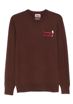 MC2 Saint Barth x Vacanze di Natale crew-neck sweater - Brown