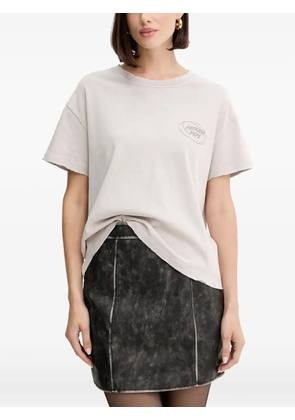 Patrizia Pepe logo-print T-shirt - Neutrals