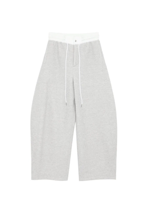 sacai drawstring track pants - Grey