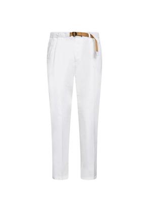 White Sand belted trousers