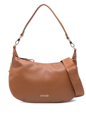 LIU JO zipped shoulder bag - Brown