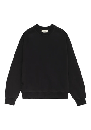 A Paper Kid logo crew neck sweatshirt - Black