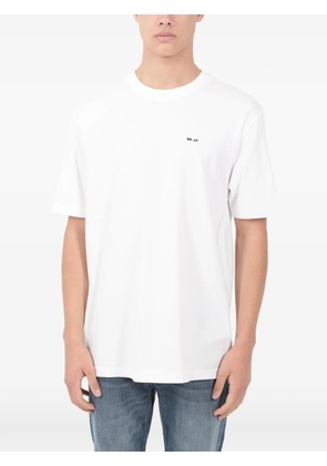NN07 Adam logo oversized T-shirt - White