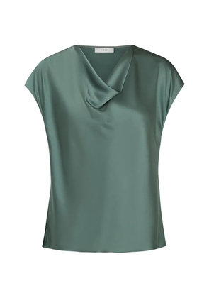 Vince cowl-neck blouse - Green