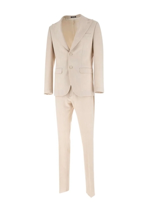 Marchesani King buttoned peak-lapels single-breasted suit - Neutrals