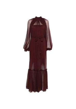 Atu Body Couture ruffled tie maxi dress - Red