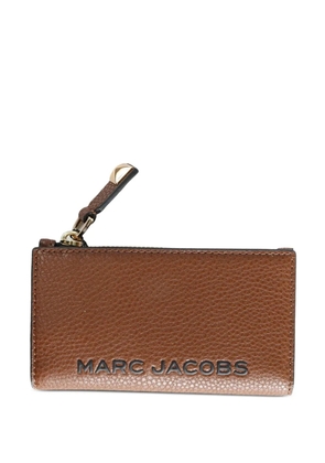 Marc Jacobs zip-fastening leather wallet - Brown