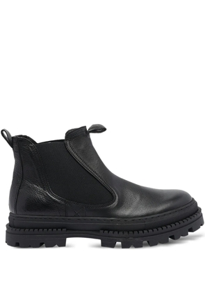 Pawelk's round toe boots - Black