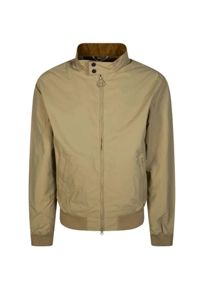 Barbour Royston button zip bomber jacket - Neutrals