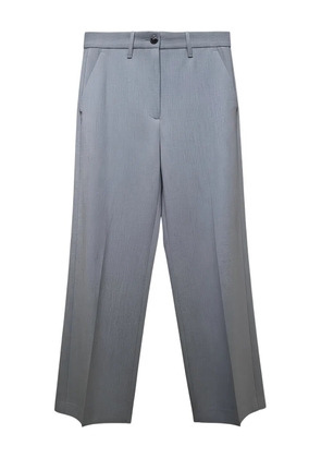 Nine In The Morning button pressed crease trousers - Grey