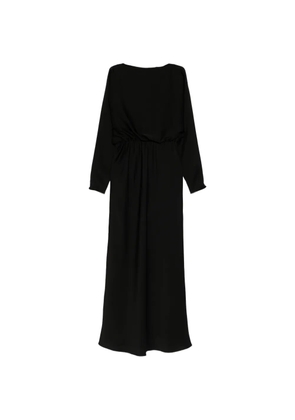 Max Mara MSEpentola cagoule belted dress - Black