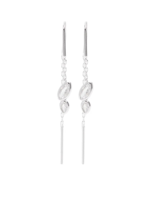 Maria Black Swift 01 chain drop earrings - Silver