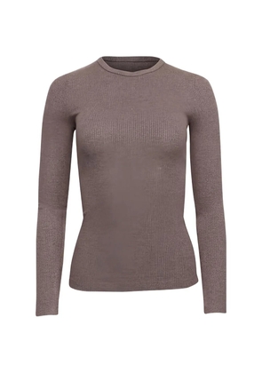 AGOLDE Delphi ribbed-knit top - Neutrals