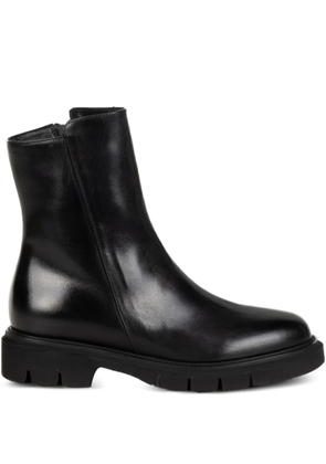 Luca Grossi leather ankle boots - Black
