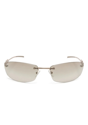 Gucci Pre-Owned 1990-2000s embellished sunglasses - Neutrals