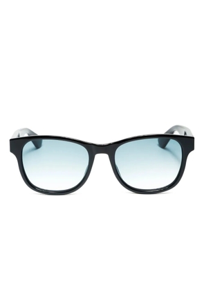 Gucci Pre-Owned 2010-2020s logo gradient-lens sunglasses - Black