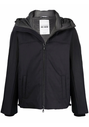 Valentino Garavani panelled padded jacket - Blue