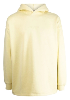 FEAR OF GOD ESSENTIALS logo patch hoodie - Yellow