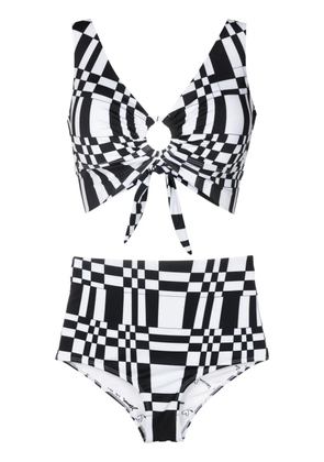 Amir Slama graphic-print two-piece set - Black