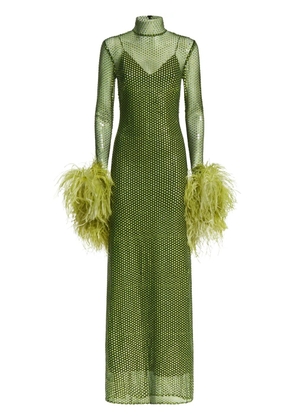 Taller Marmo Fonda Pepe sequinned maxi dress - Green