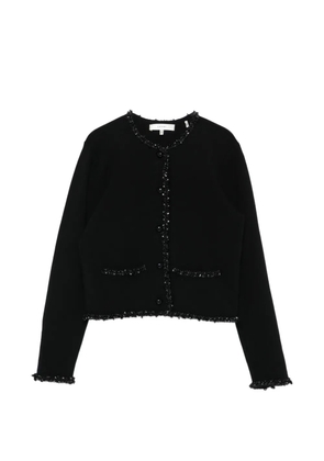 FRAME beaded-trim jacket - Black