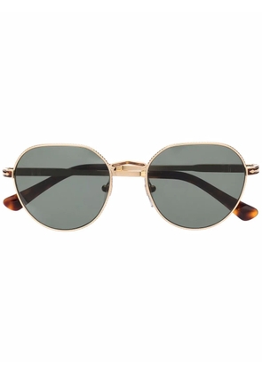Persol polarized round-frame sunglasses - Gold