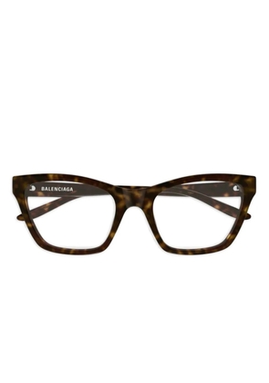 Balenciaga Eyewear square-frame glasses - Brown