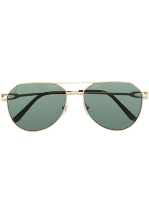 Cartier Eyewear pilot-frame sunglasses - Gold