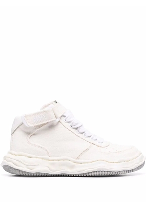 Maison MIHARA YASUHIRO Wayne chunky-sole high-top sneakers - White
