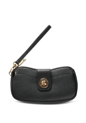 Marc Jacobs turn-lock fastening clutch bag - Black