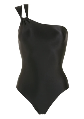 Lygia & Nanny Miusha one shoulder swimsuit - Black