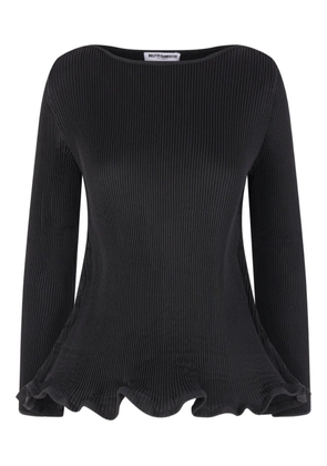 Melitta Baumeister pleated blouse - Black
