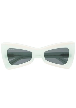 Off-White Eyewear Nashville butterfly-frame sunglasses - Green