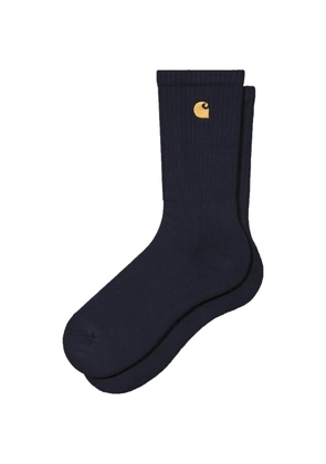 Carhartt WIP logo-detail socks - Blue