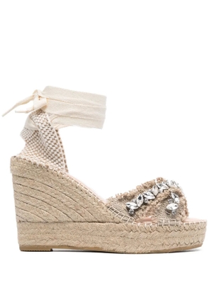 Manebi 105mm Capri Natural espadrilles - Neutrals