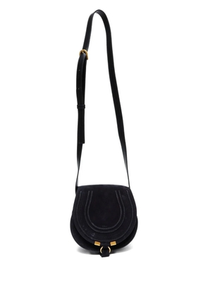 Chloé Pre-Owned 2015-2024 suede Marcie shoulder bag - Black