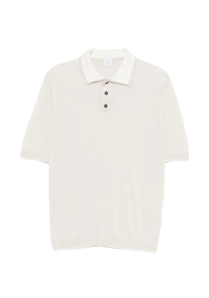 Eleventy collared button polo shirt - Neutrals