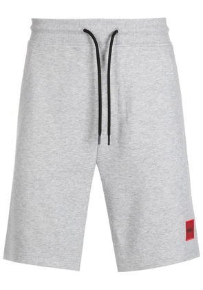 HUGO drawstring-waist shorts - Grey
